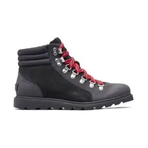 Sorel Black and Red Women's Boots